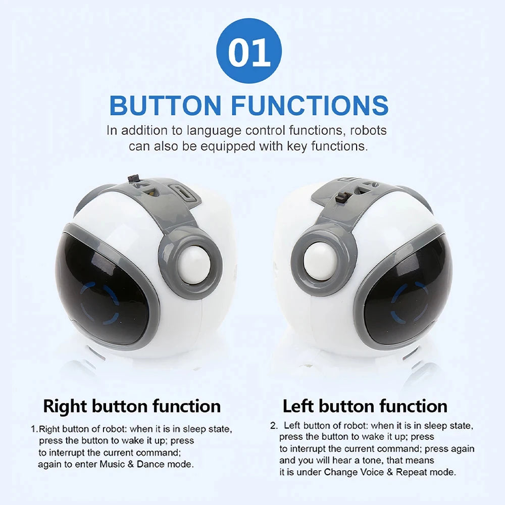 Emo Pocket Robot: AI Interactive Talking Mini Robot