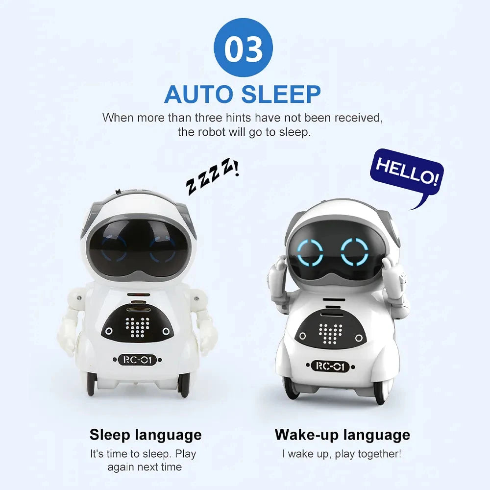 Emo Pocket Robot: AI Interactive Talking Mini Robot