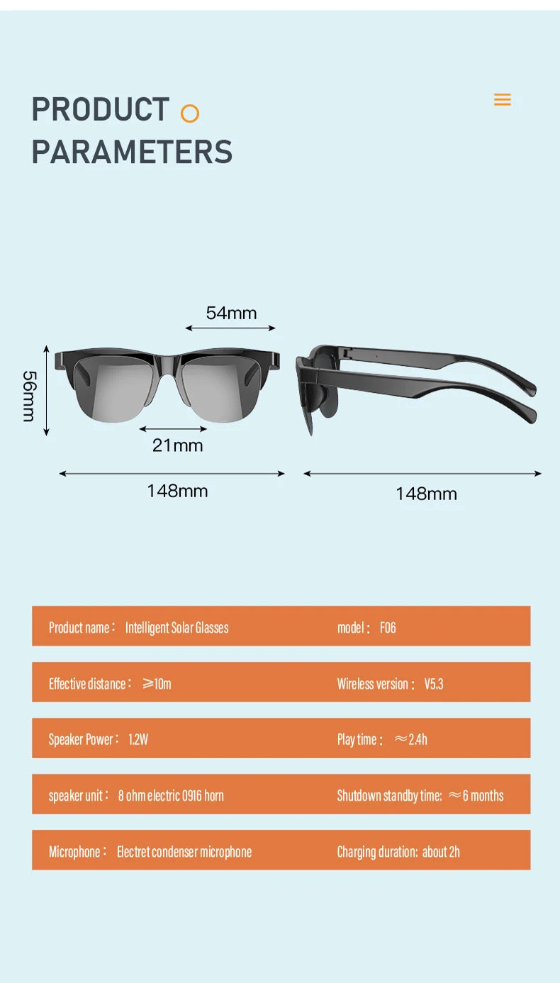 Bluetooth Smart Glasses