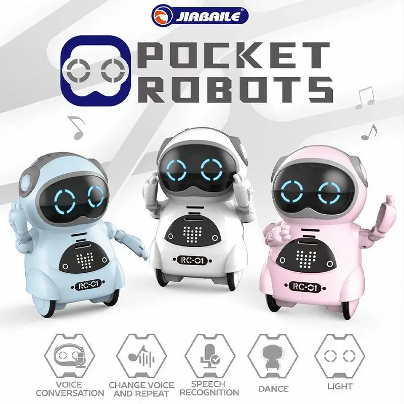Emo Pocket Robot: AI Interactive Talking Mini Robot