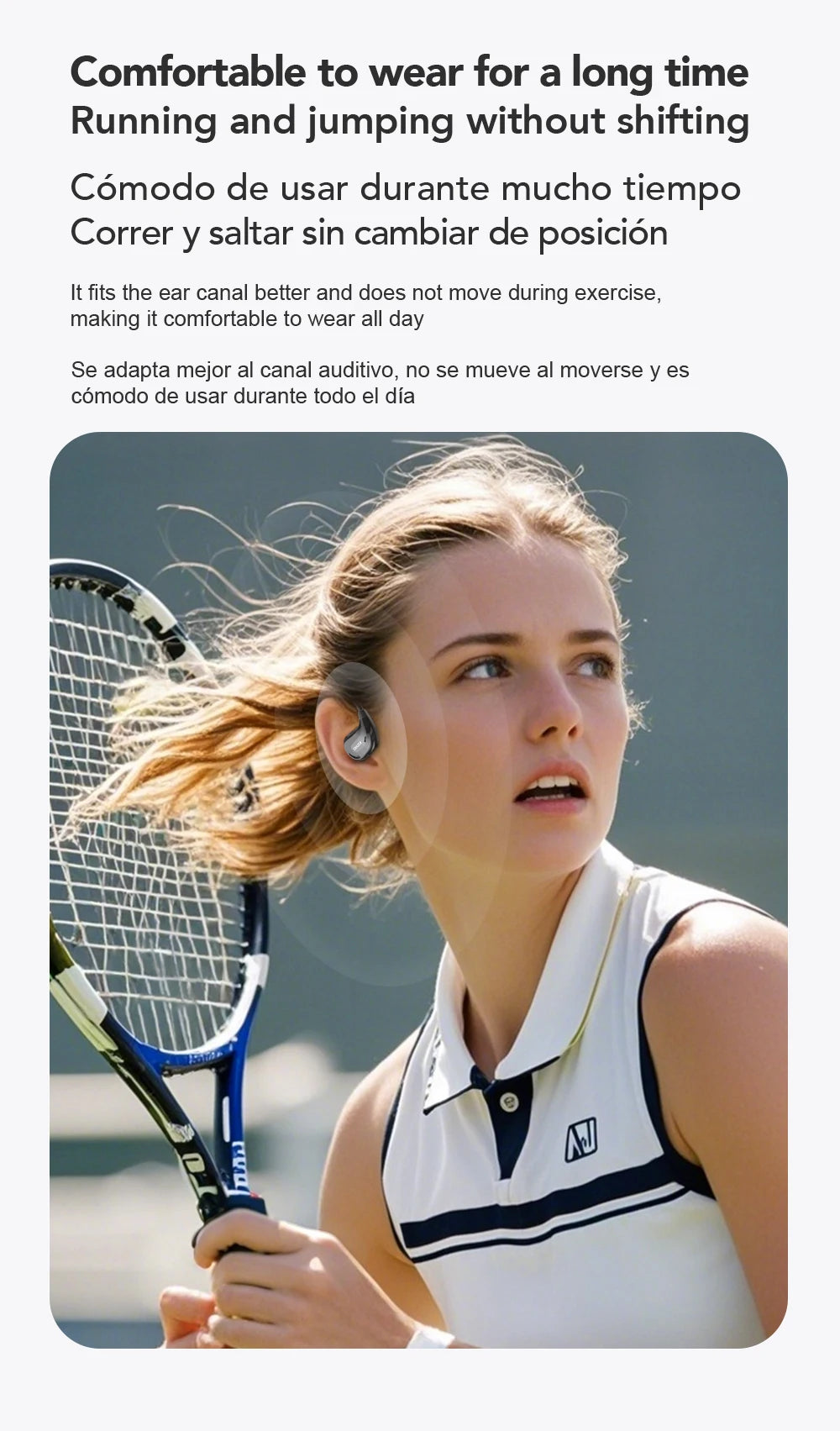 Translation Earphone ERAZER XT66pro OWS(Apps required)
