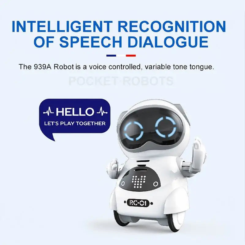 Emo Pocket Robot: AI Interactive Talking Mini Robot