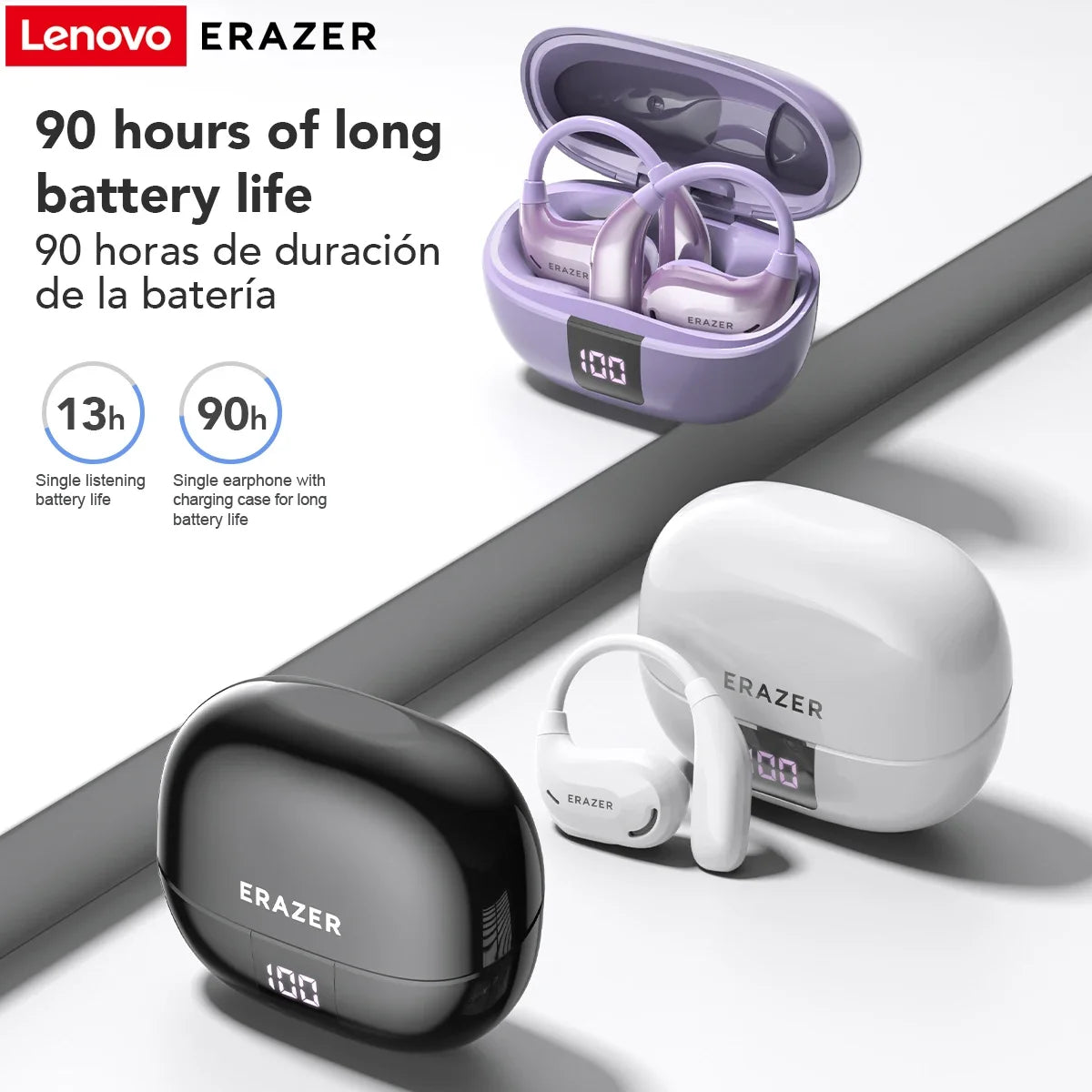Translation Earphone ERAZER XT66pro OWS(Apps required)