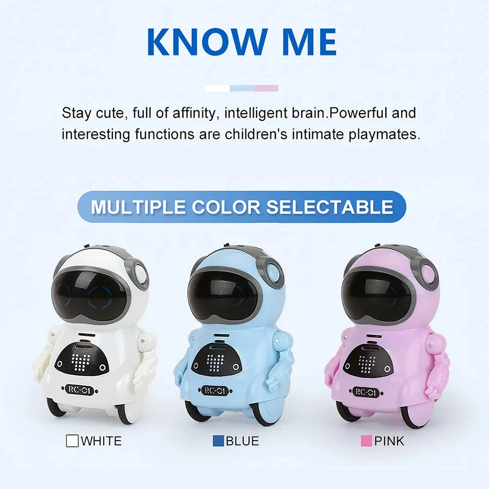Emo Pocket Robot: AI Interactive Talking Mini Robot