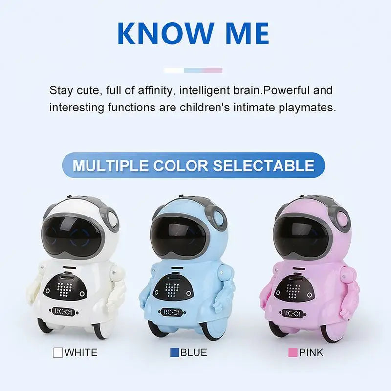 Emo Pocket Robot: AI Interactive Talking Mini Robot