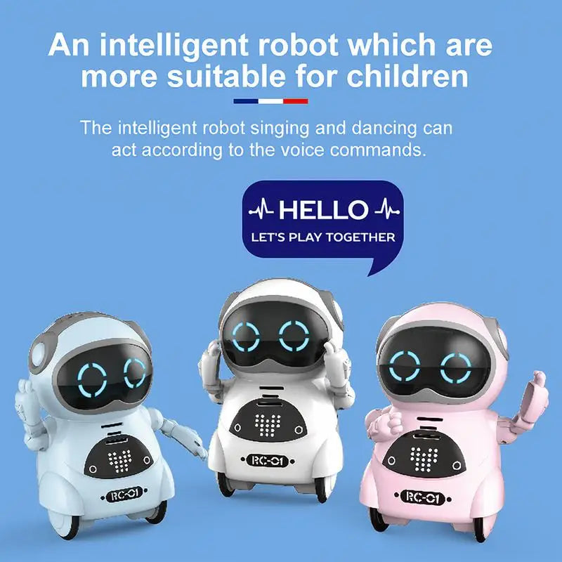 Emo Pocket Robot: AI Interactive Talking Mini Robot