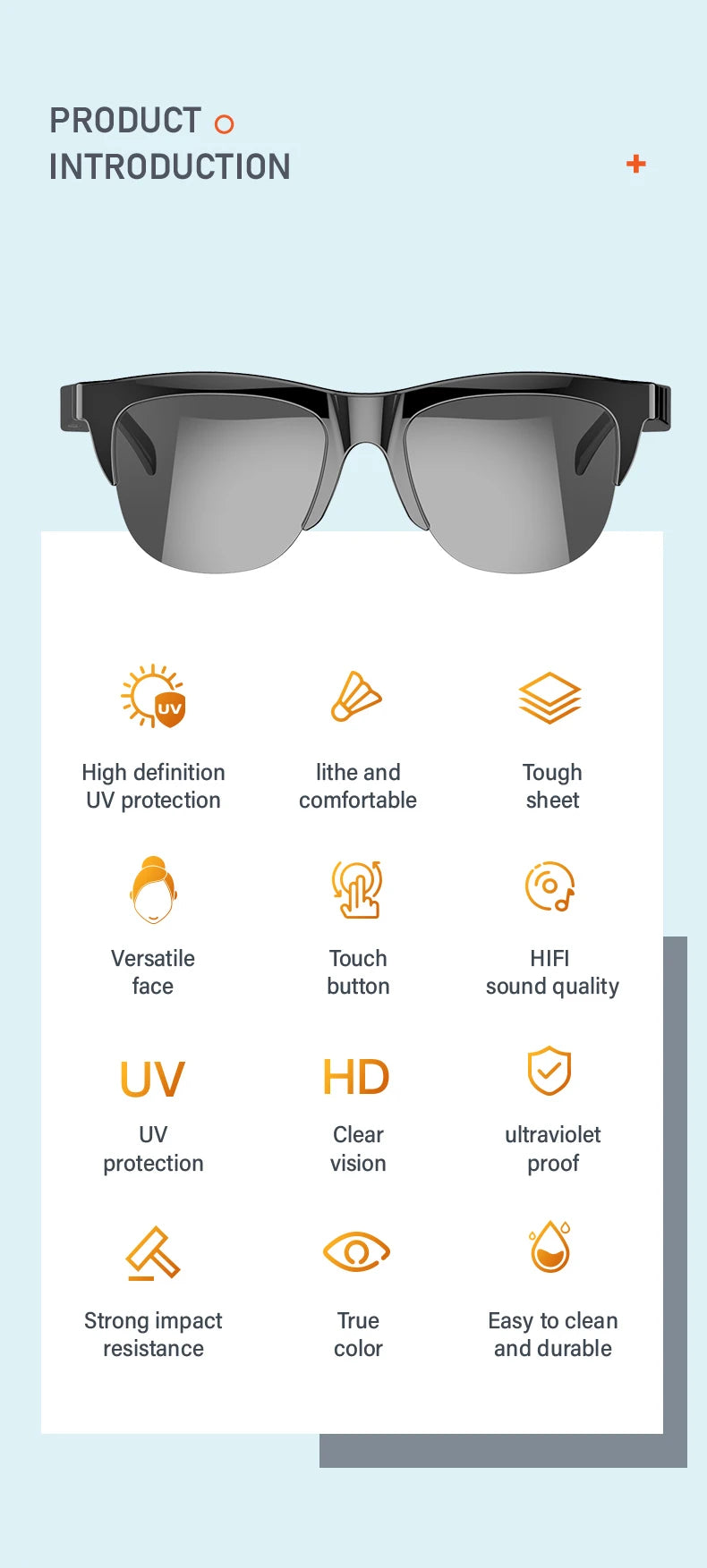 Bluetooth Smart Glasses