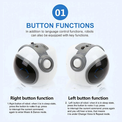 Emo Pocket Robot: AI Interactive Talking Mini Robot