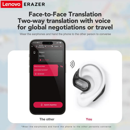 Translation Earphone ERAZER XT66pro OWS(Apps required)