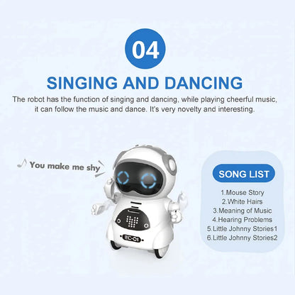 Emo Pocket Robot: AI Interactive Talking Mini Robot